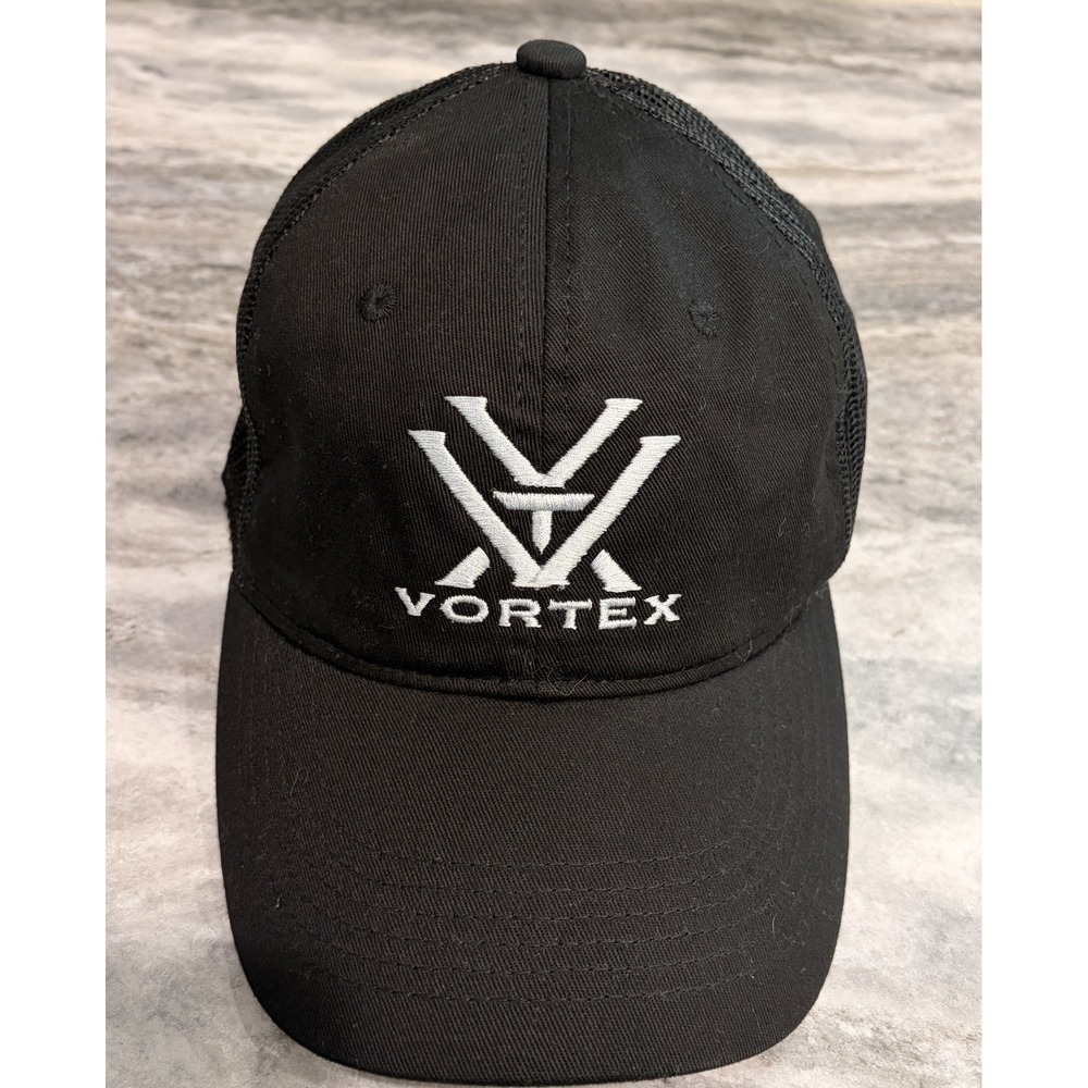Vortex Optics Shirt Adult One Size Black Mesh Adjustable Cap Casual Men's